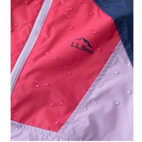NEW Girls Rain Jacket Wind Breaker Waterproof - Picture 2 of 4